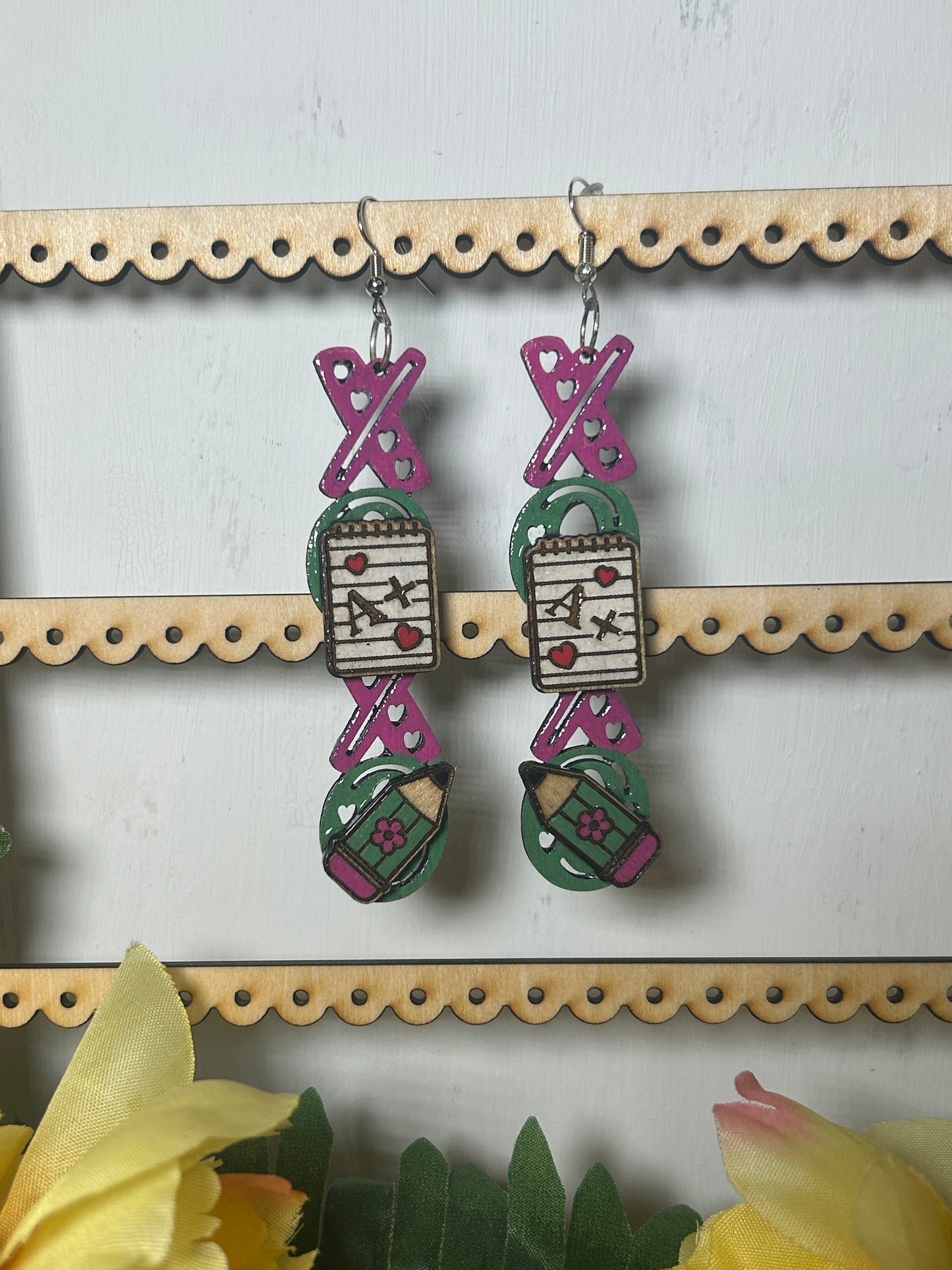 XOXO AKA Teacher Earrings