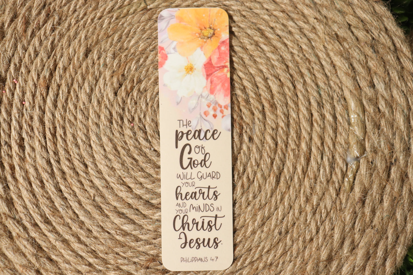 The peace of god will guard your hearts and your mind in christ jesus
