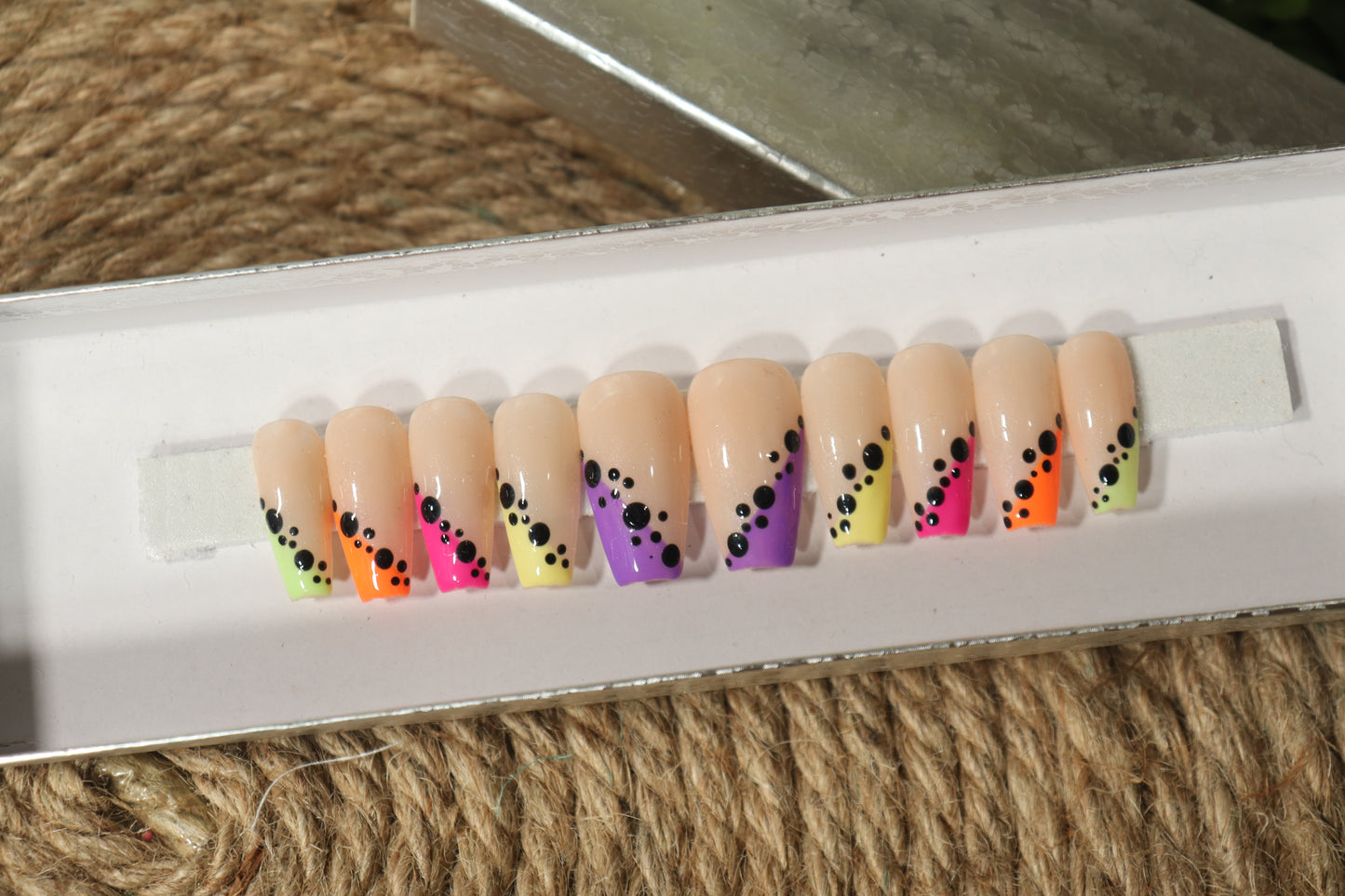In Living Color Press On Nails