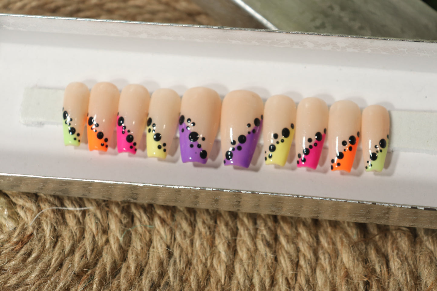 In Living Color Press On Nails