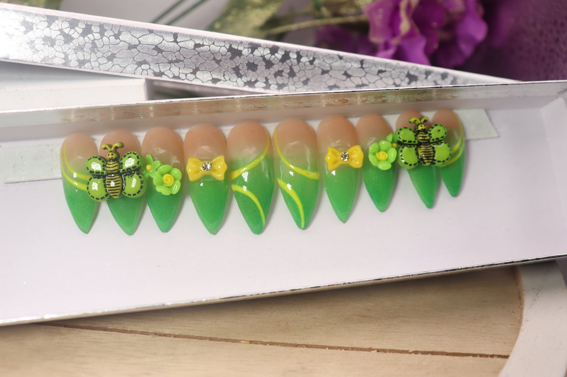 Spring Green ( Acrylic) image 2