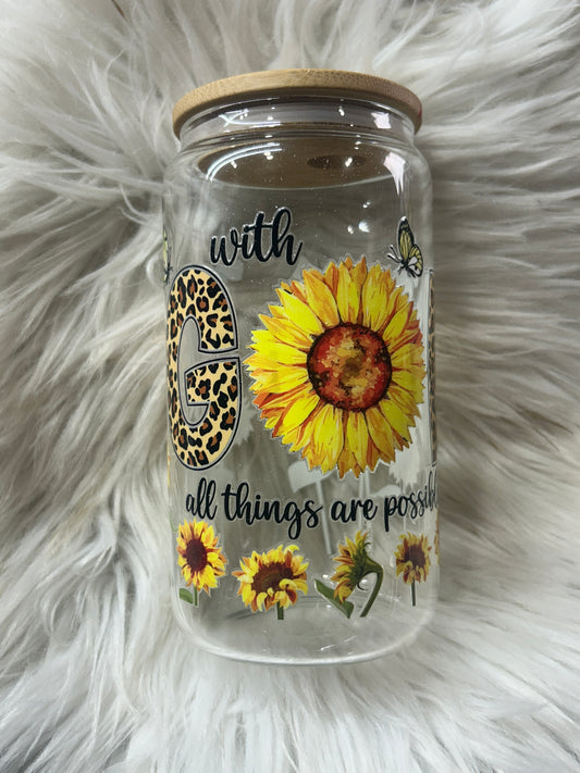 With God All Things are Possible Libby Cup