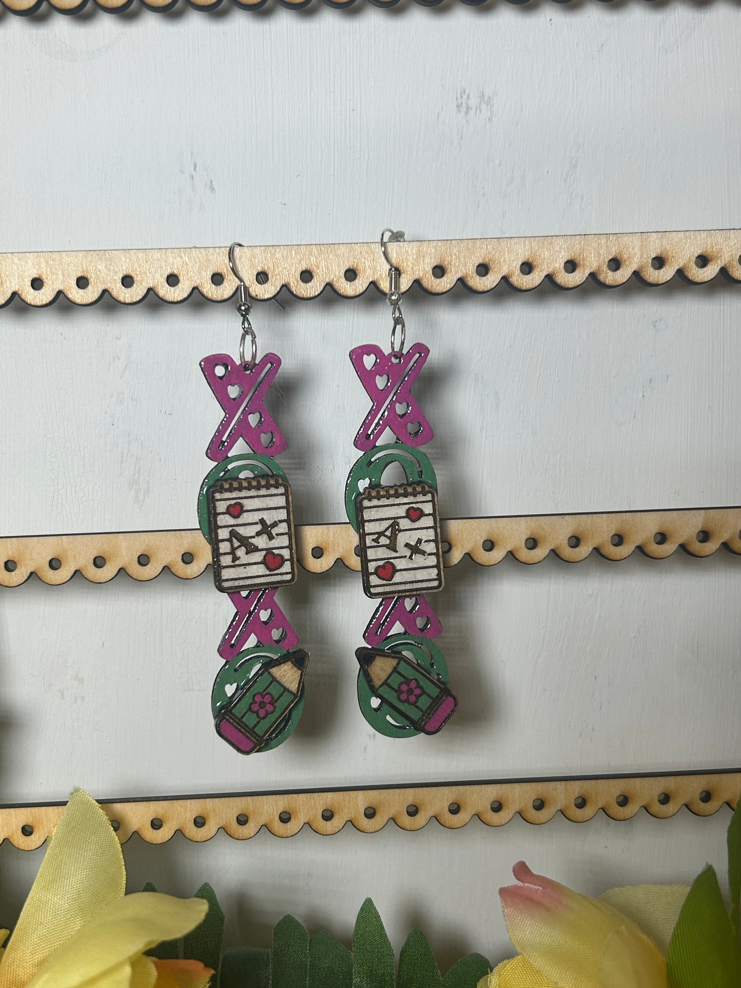 XOXO AKA Teacher Earrings