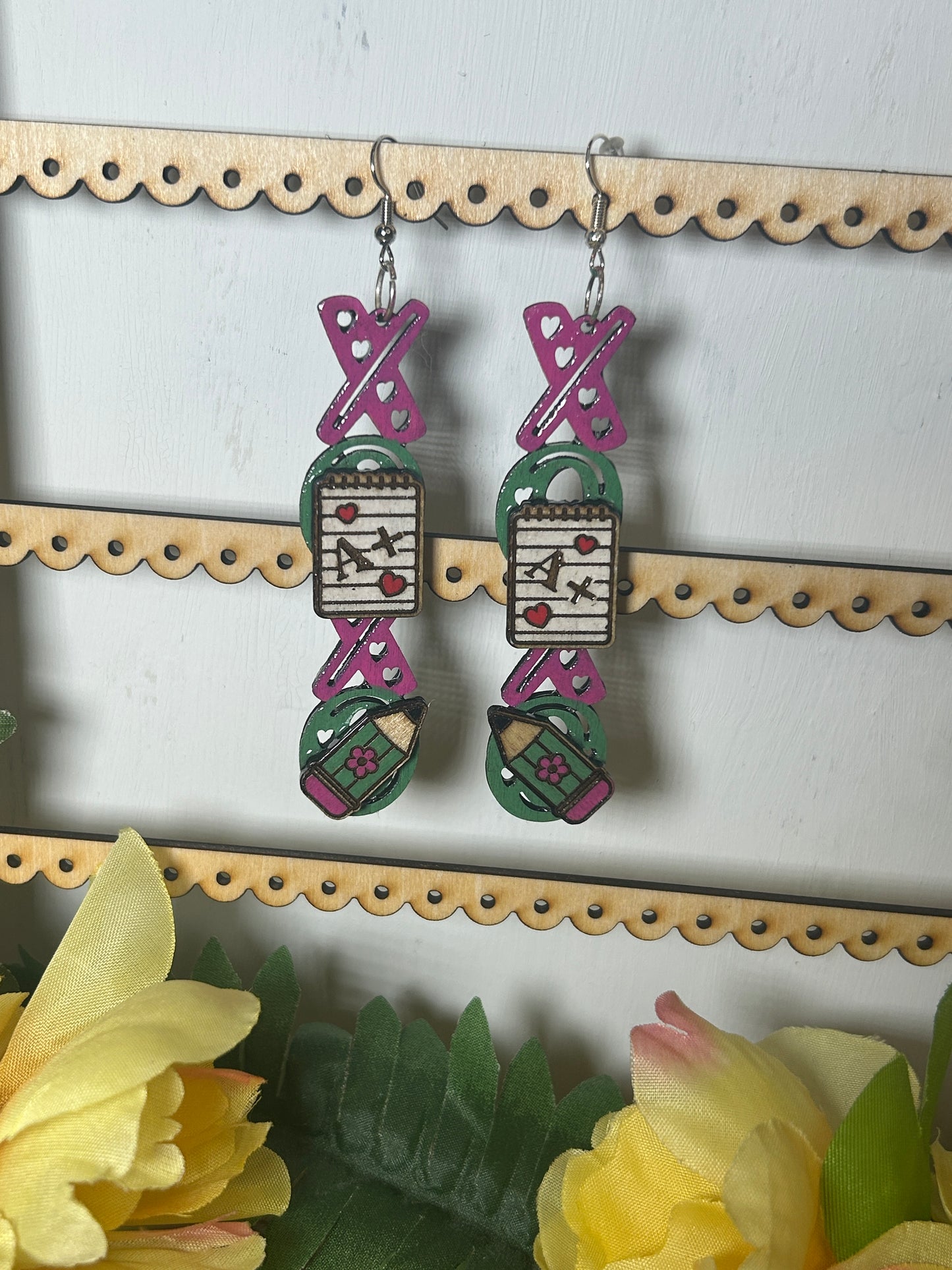 XOXO AKA Teacher Earrings