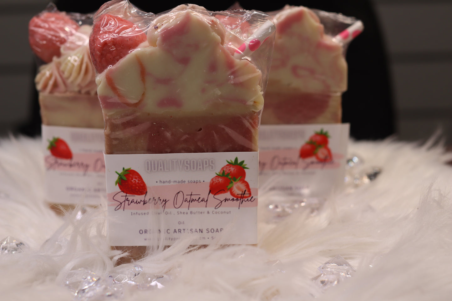 Strawberry Oatmeal Soap