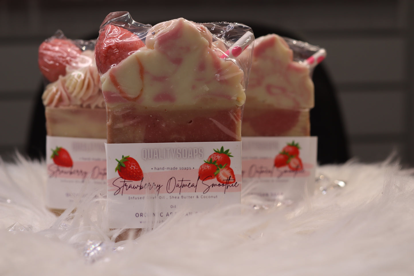 Strawberry Oatmeal Soap