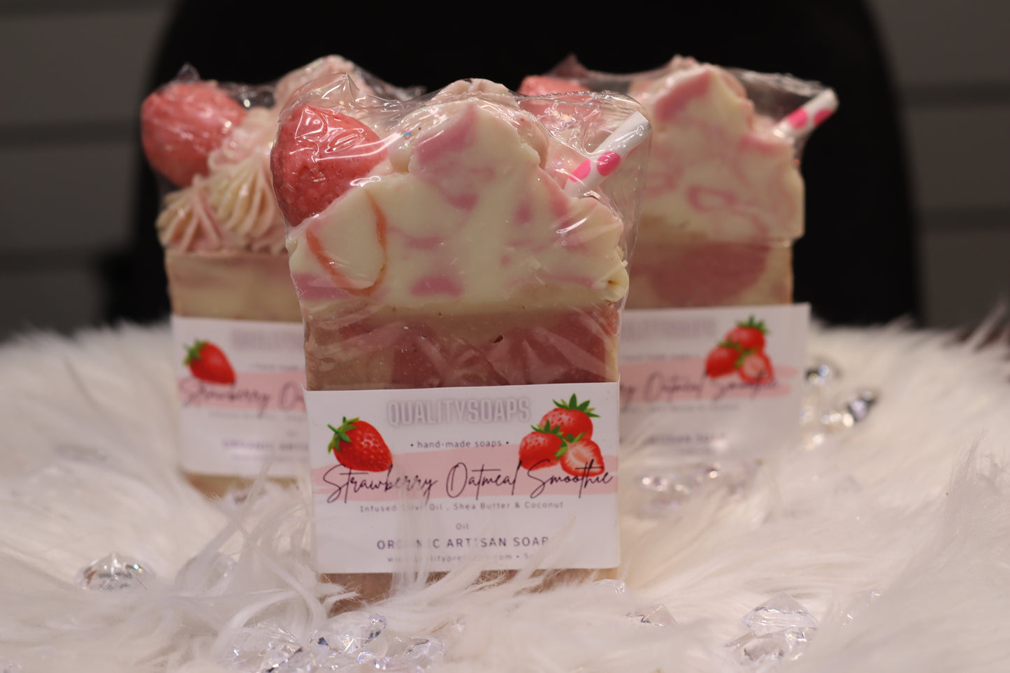 Strawberry Oatmeal Soap