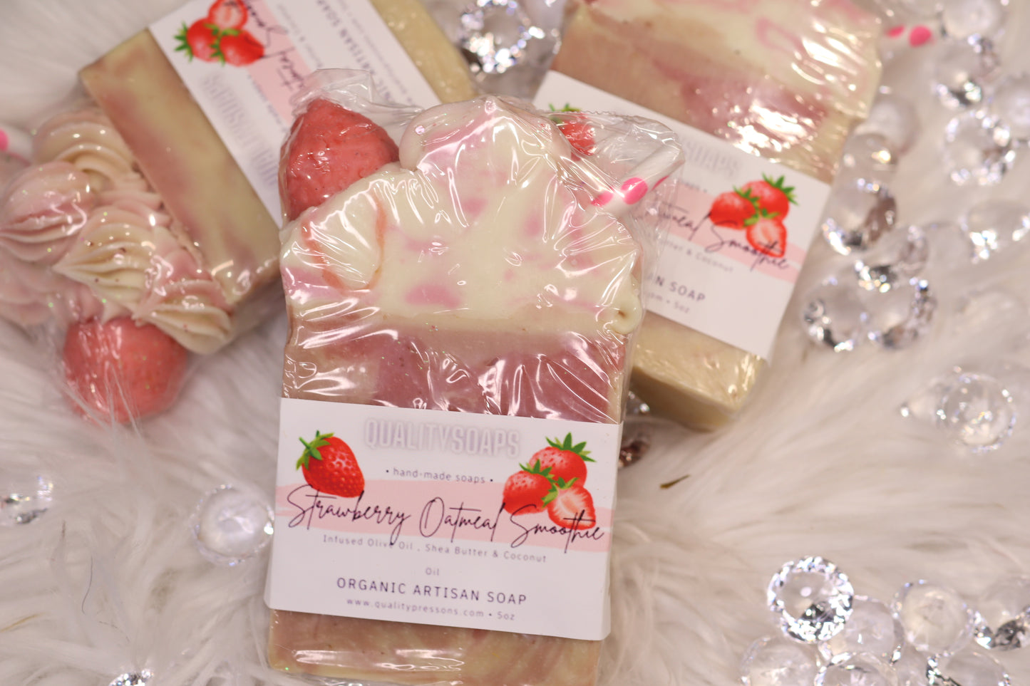 Strawberry Oatmeal Soap