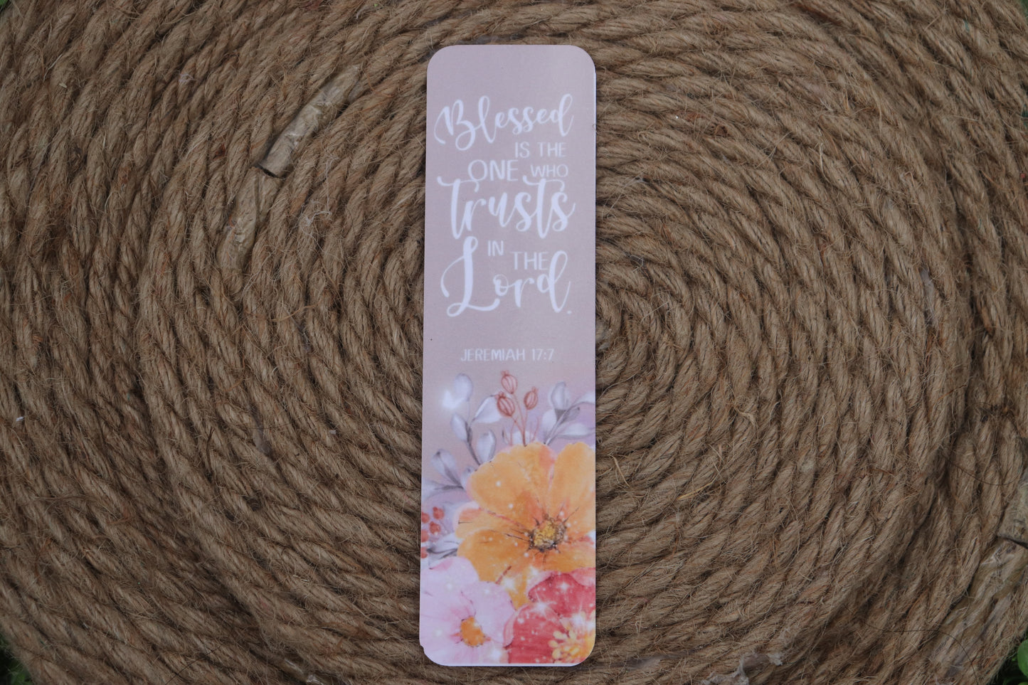 Blessed Is the one who trust in the lord bookmark