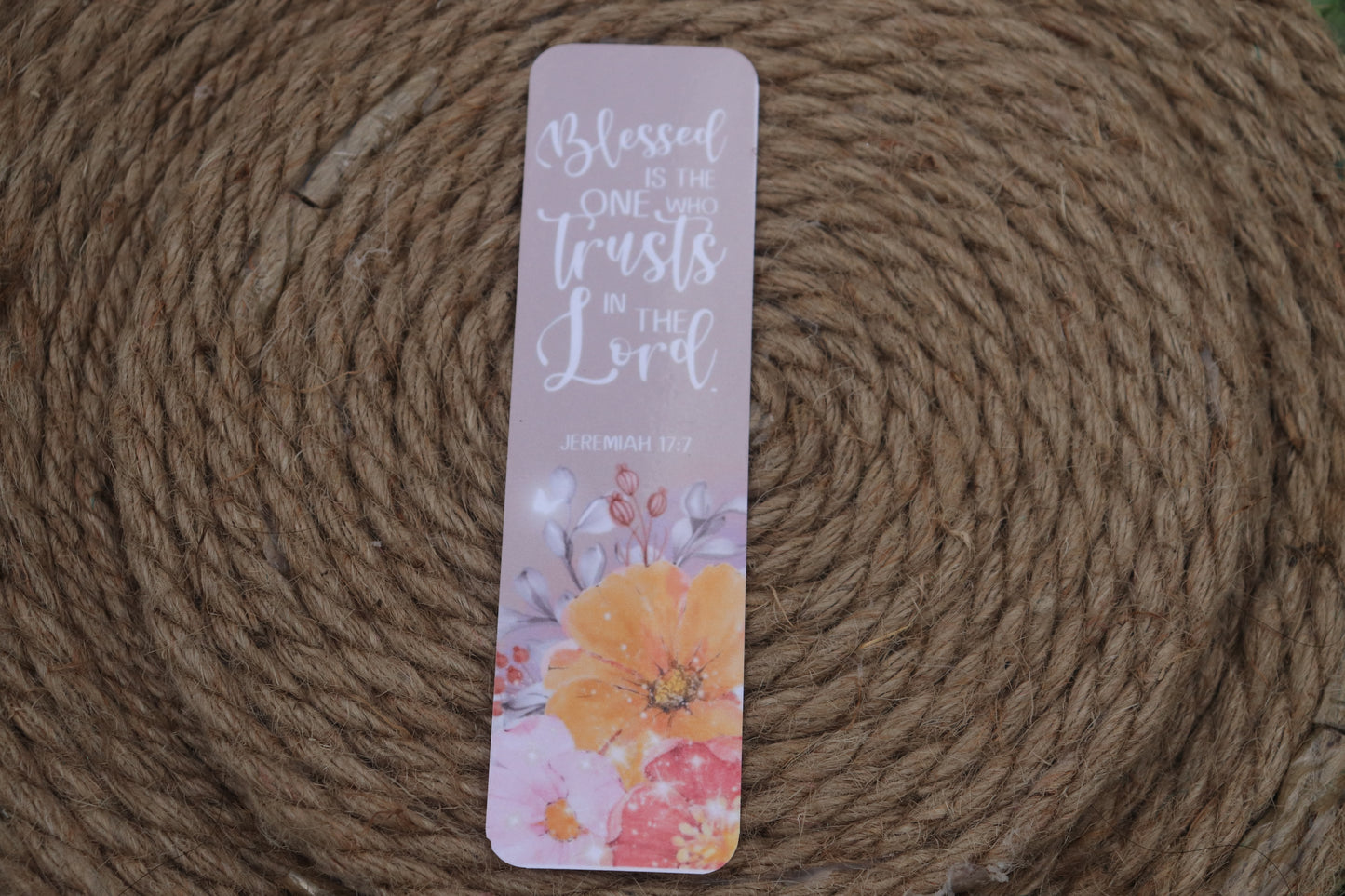 Blessed Is the one who trust in the lord bookmark