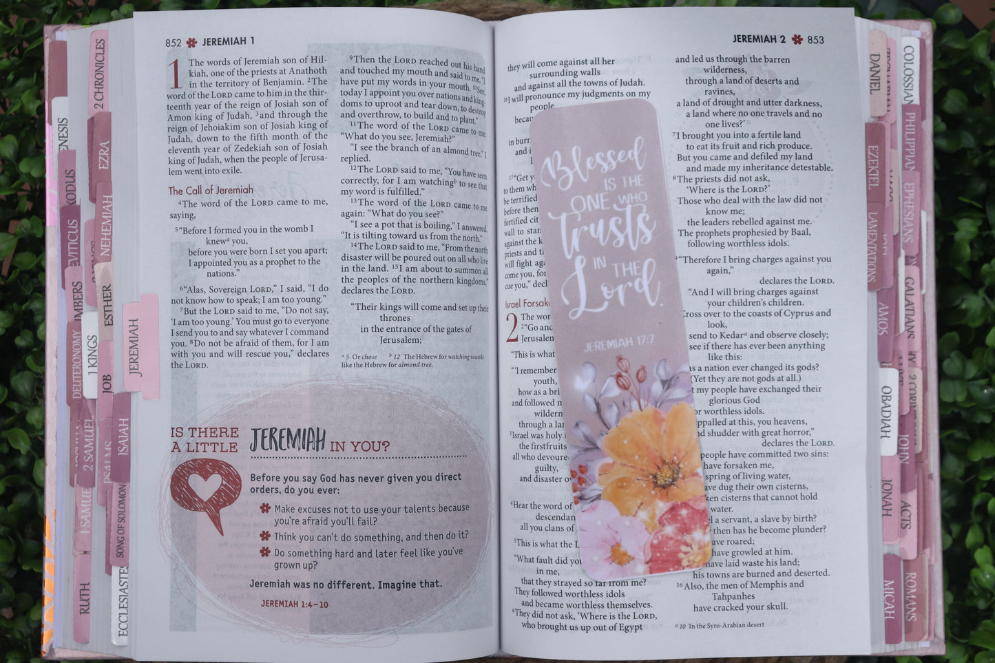 Blessed Is the one who trust in the lord bookmark