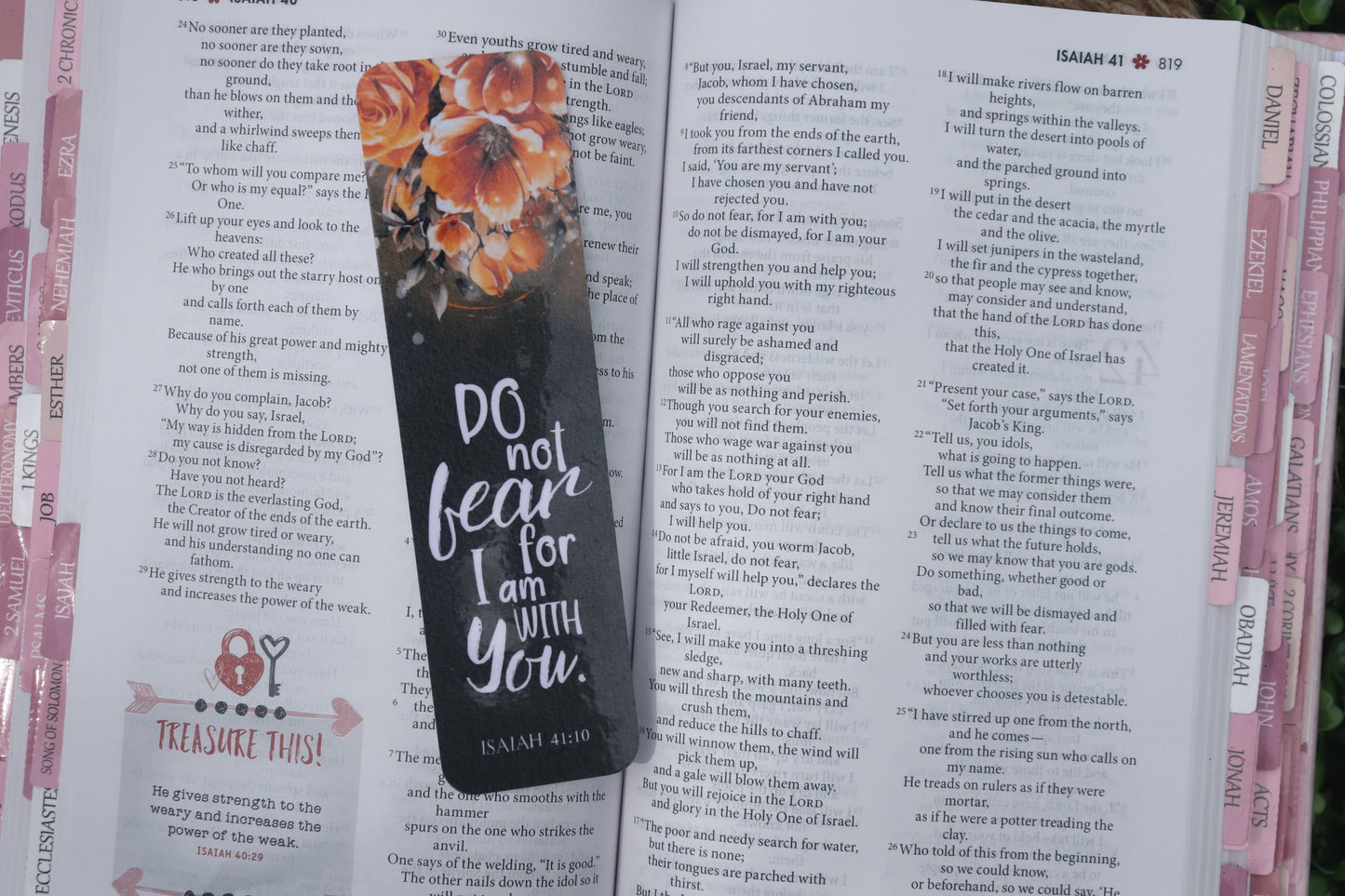 Do Not Fear For I Am With You Bookmark