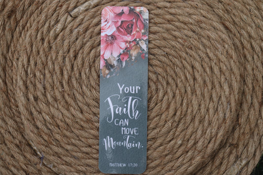 Your Faith Can Move Mountains Bookmark