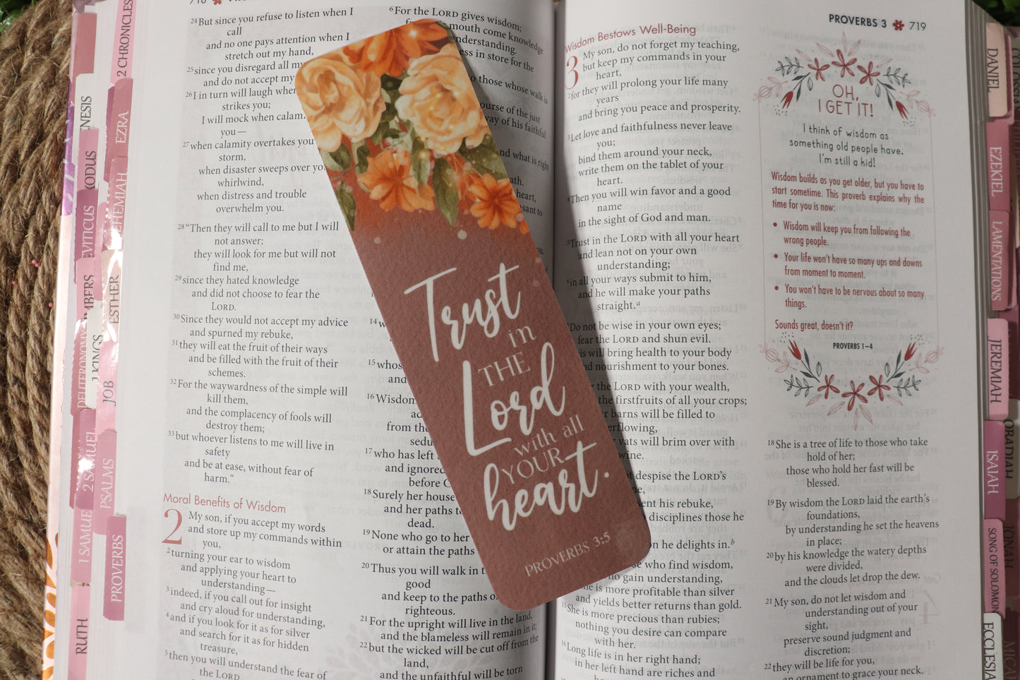 Trust in the lord with all your heart