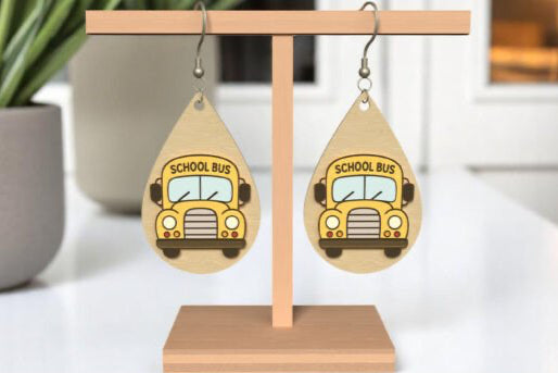Bus Driver Earrings