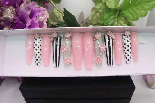 Pink Strips and Pokadots image 0